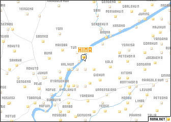 map of Hima