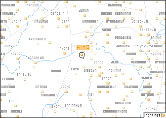 map of Hima