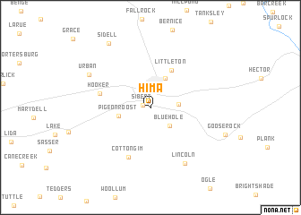 map of Hima