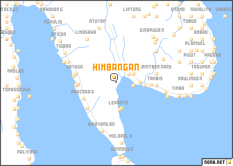 map of Himbangan