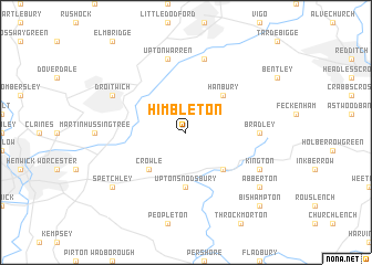 map of Himbleton