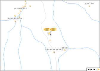 map of Ḩimḩār
