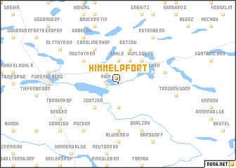 map of Himmelpfort