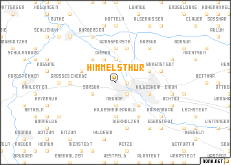 map of Himmelsthür