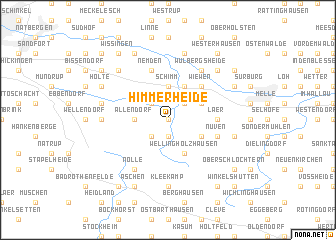 map of Himmerheide