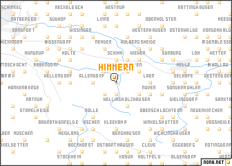 map of Himmern