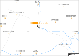 map of Himmetdede