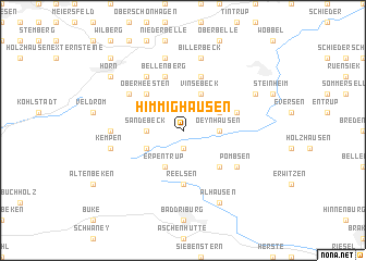 map of Himmighausen