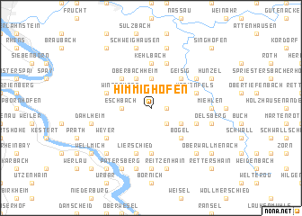 map of Himmighofen