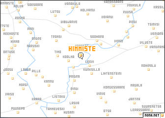 map of Himmiste