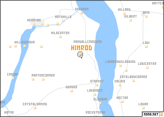 map of Himrod