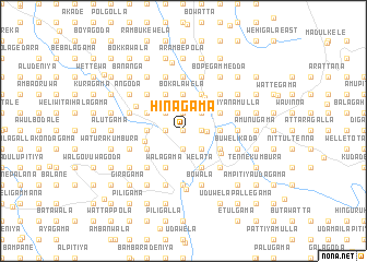 map of Hinagama