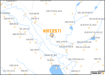 map of Hînceşti