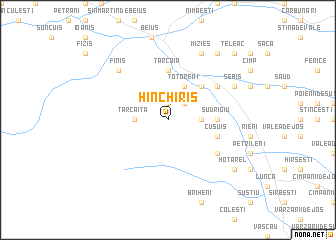 map of Hinchiriş