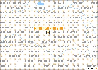 map of Hindagahawewa