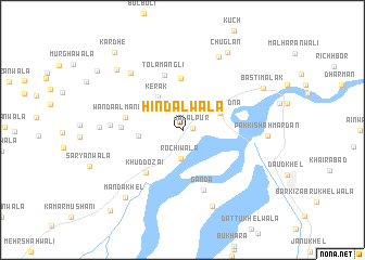 map of Hindālwāla