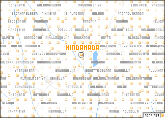 map of Hindamada