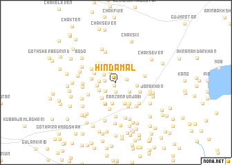 map of Hinda Mal