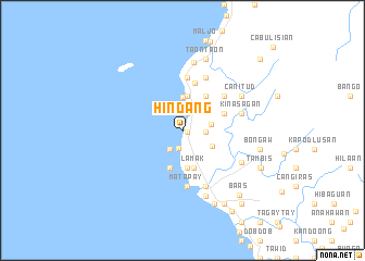 map of Hindang