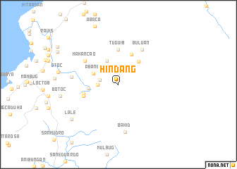 map of Hindang