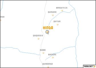 map of Hinda