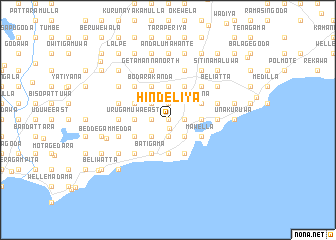 map of Hindeliya