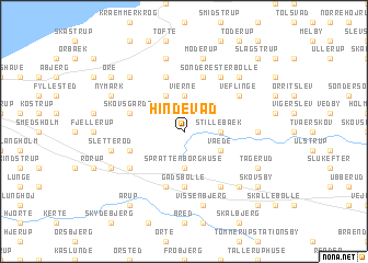 map of Hindevad