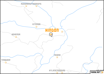 map of Hindon
