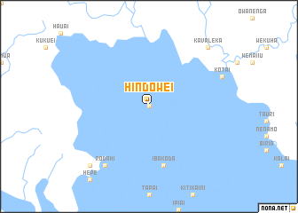 map of Hindowei