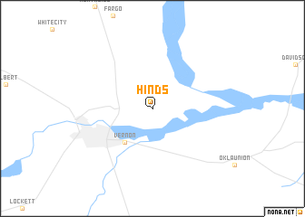 map of Hinds