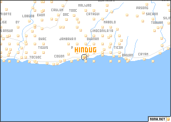 map of Hindug