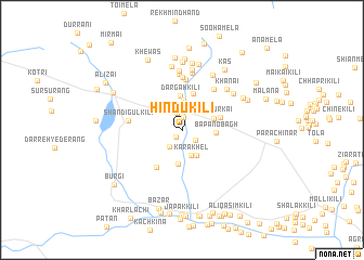 map of Hindu Kili