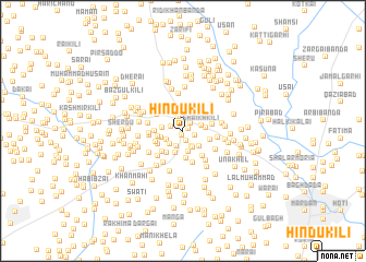 map of Hindu Kili