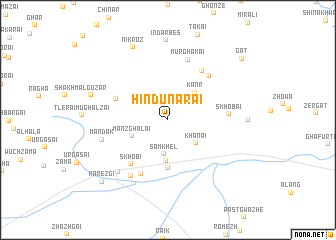 map of Hindu Narai