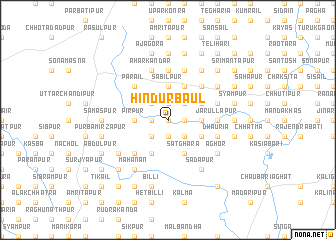 map of Hindur Bāul