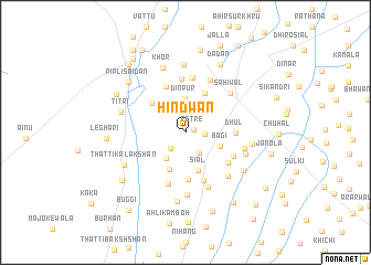 map of Hindwān