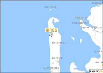 map of Hines