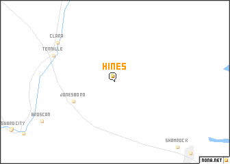 map of Hines