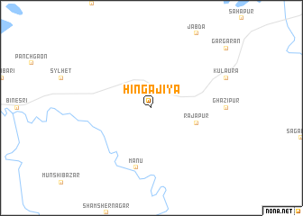 map of Hingājiya