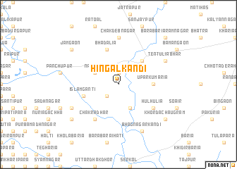 map of Hingalkāndi