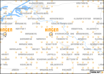 map of Hingen