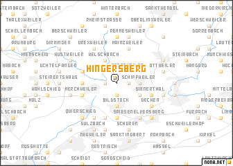 map of Hingersberg