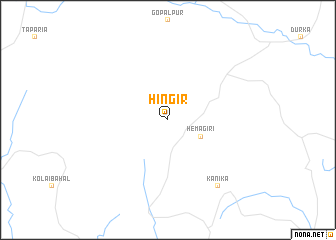 map of Hingīr