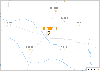 map of Hingoli