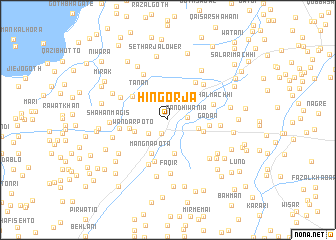 map of Hingorja