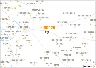 map of Hingoro