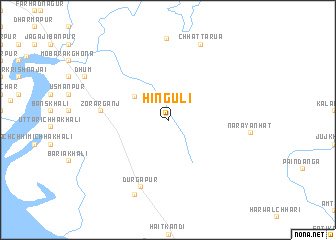 map of Hinguli