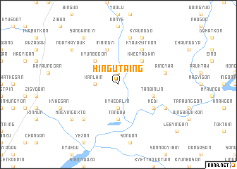 map of Hingutaing