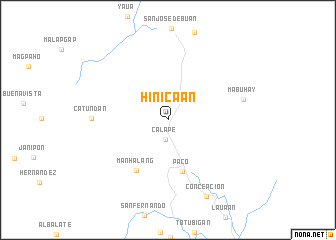 map of Hinica-an