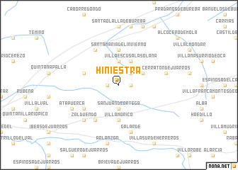 map of Hiniestra